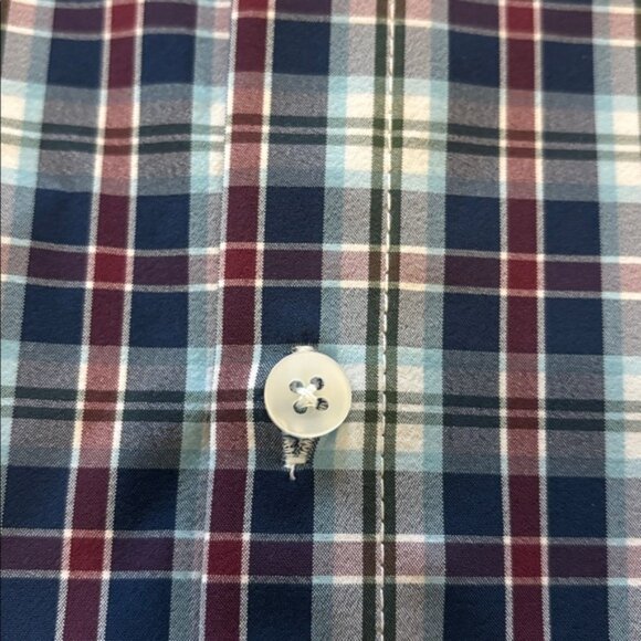 Mizzen+Main Leeward Collection Trim Fit Plaid Button-Up Shirt | Men’s XL | - Picture 6 of 6